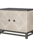 Remy 2 Door Upholstered Cabinet