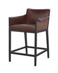 Gunnison Stool in Leather