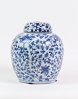 Blue And White Pomegranate Jar