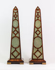 Art Deco Oblisk Pair