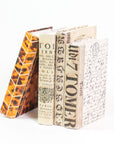 Decorative Parchment Bound Books