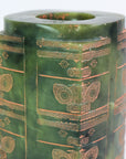 Chinese Jade Cong from Private Collection.