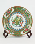 Cantonese Plate and Rosewood Stand from Private collection TBC