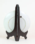 Cantonese Plate and Rosewood Stand from Private collection