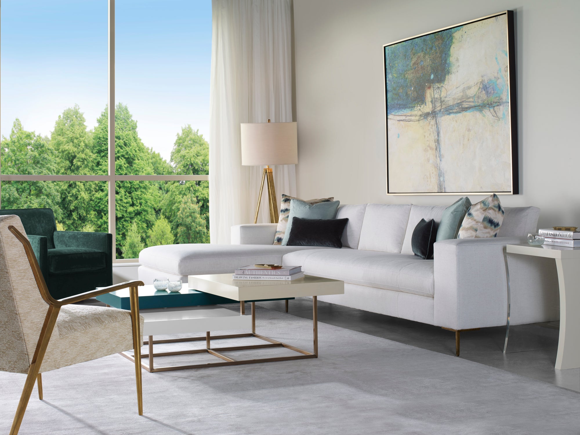 Zola Metal Lounge Chair