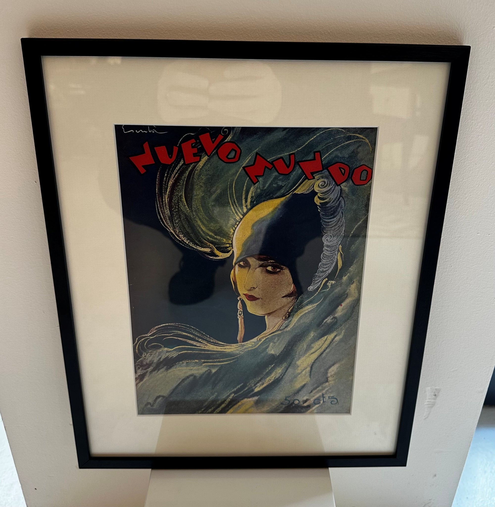 Framed Magazine Covers