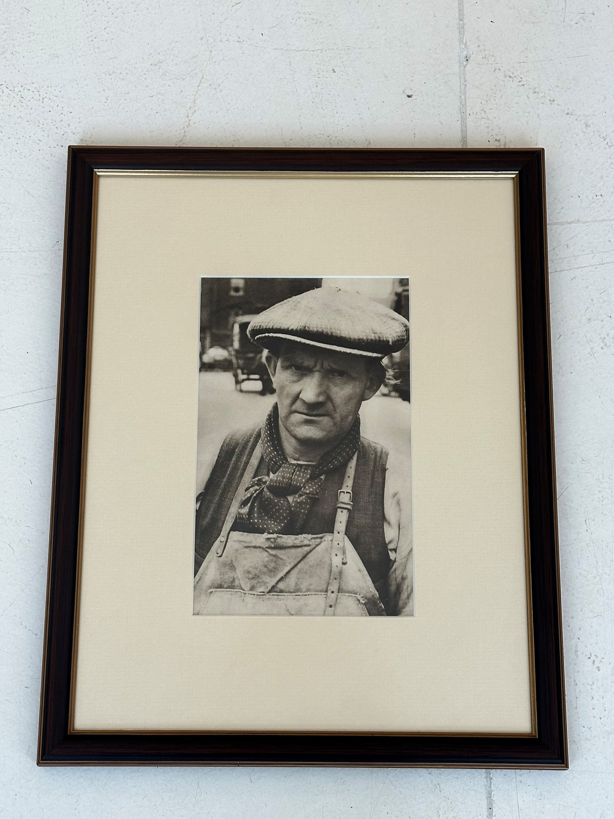 Set of 4 Photos of London Market Sellers