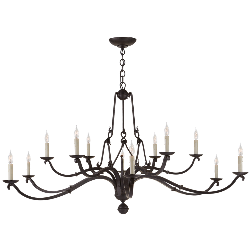 Allegra Large Two Tiered Chandelier