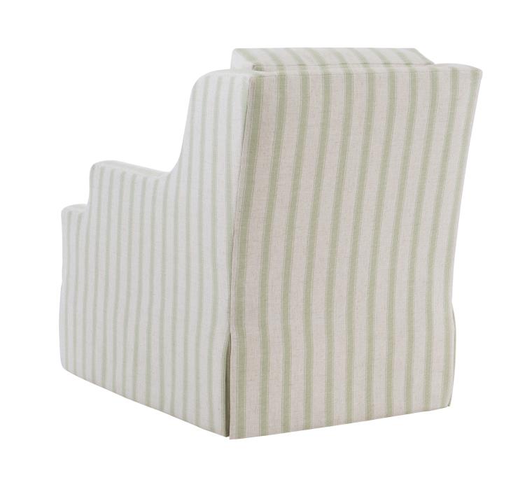 Harrison Swivel Chair - Dressmaker Skirt