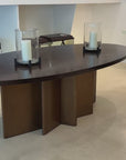 Equinox Dining Table Walnut Top
