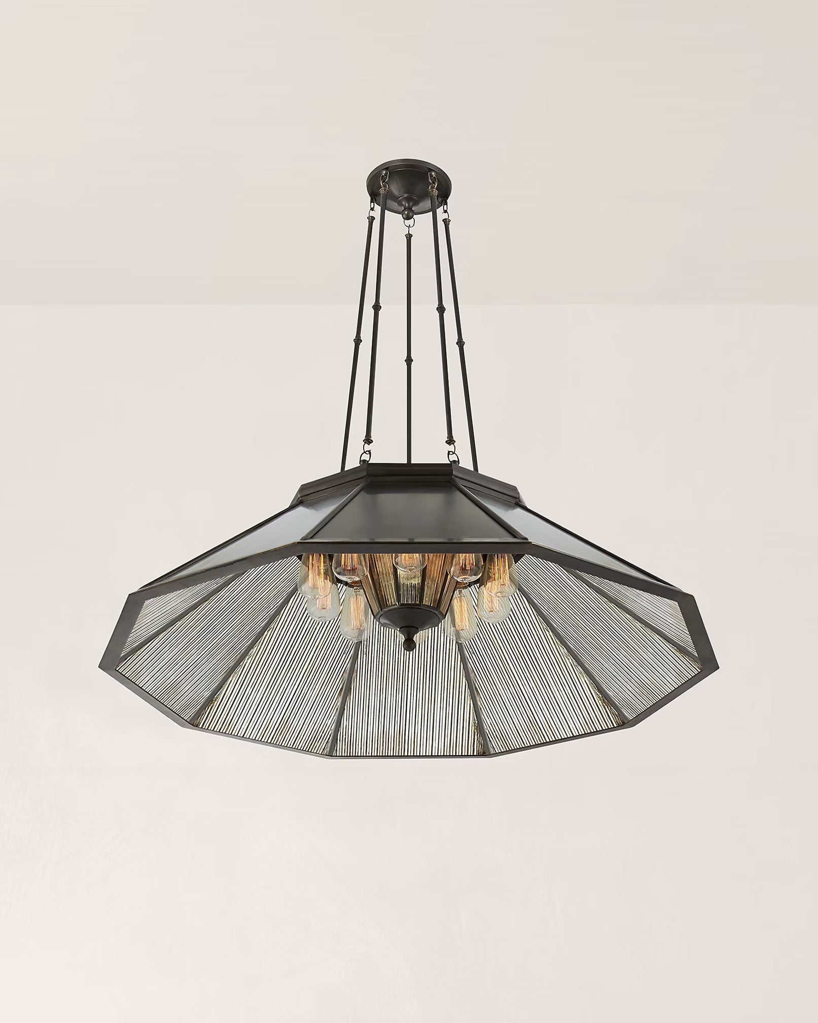 Rivington Large Ten-Paneled Chandelier