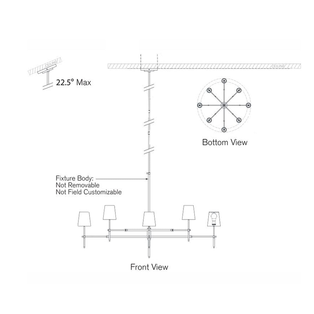 Bryant Grande Two Tier Chandelier
