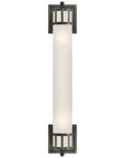 Openwork Long Sconce with Frosted Glass