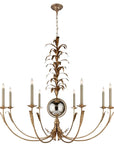 Gramercy Chandelier in Gilded Iron