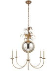 Gramercy Chandelier in Gilded Iron