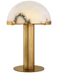 Melange Table Lamp with Alabaster Shade