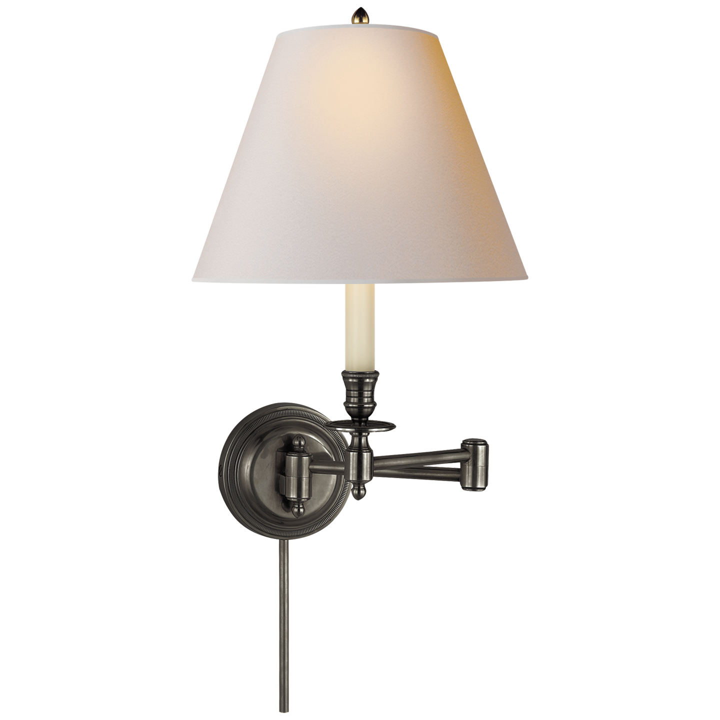 Candlestick Swing Arm Light