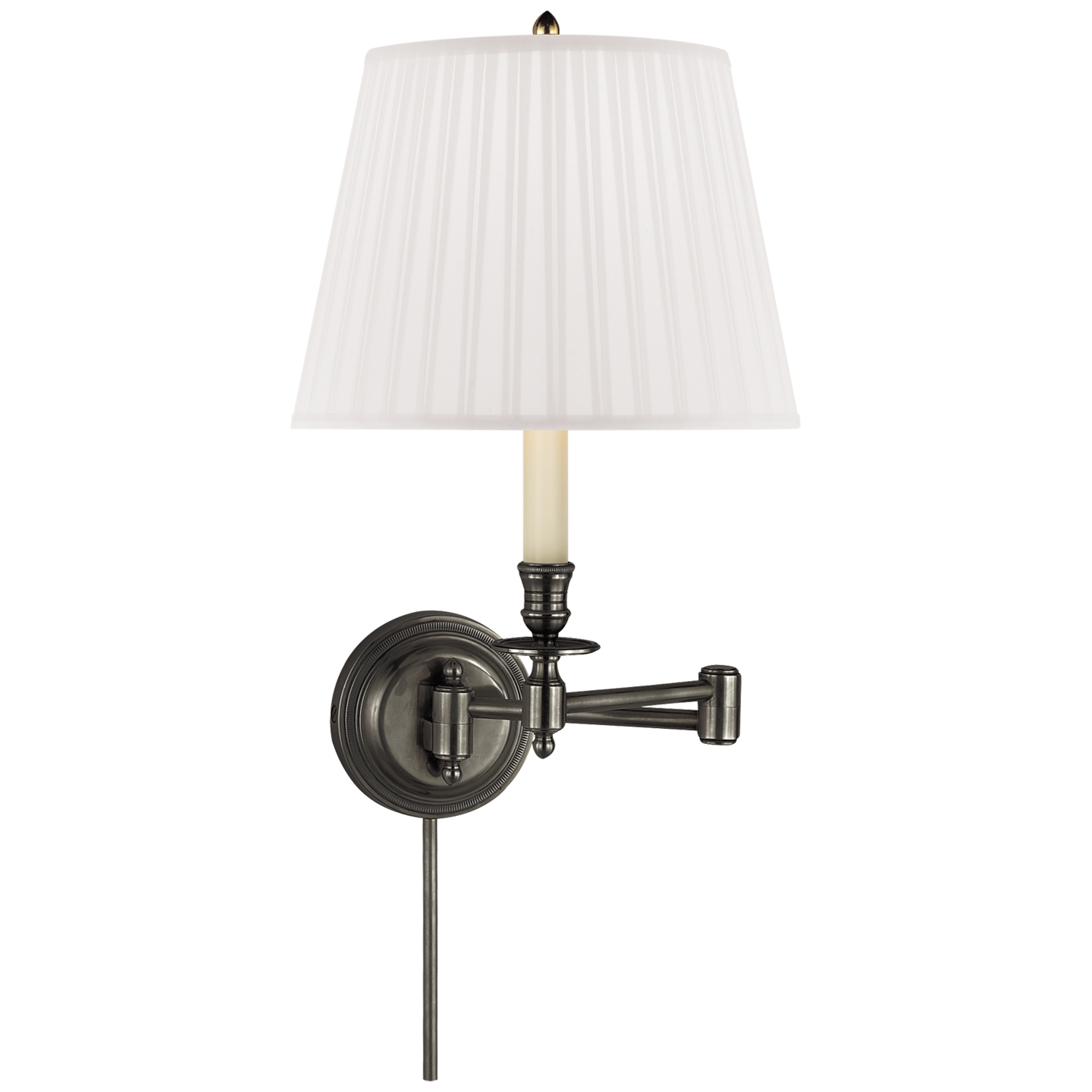 Candlestick Swing Arm Light