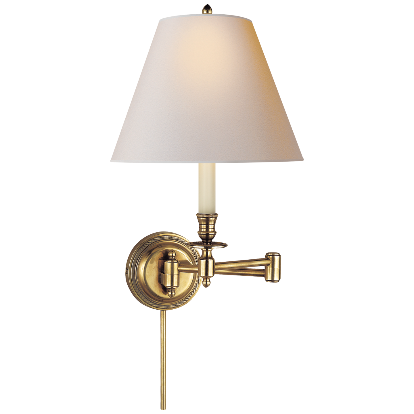 Candlestick Swing Arm Light