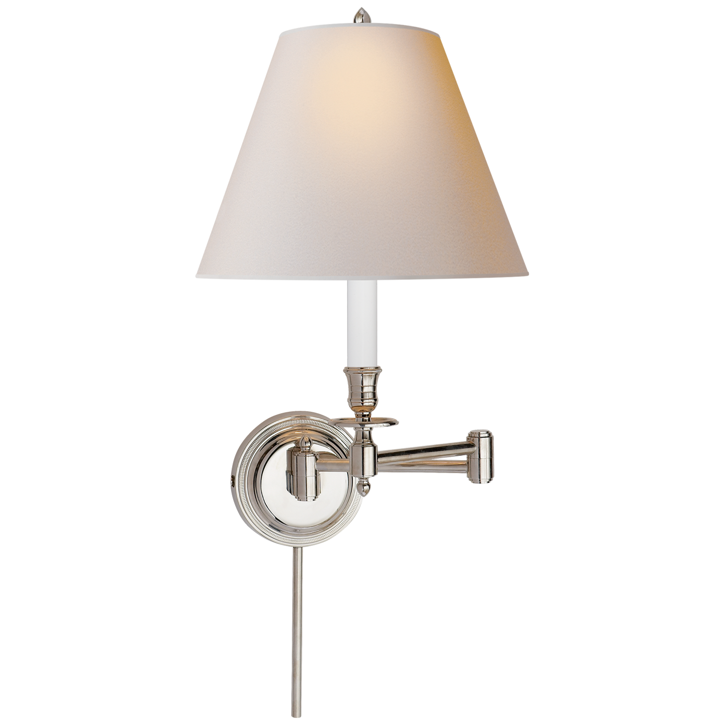 Candlestick Swing Arm Light