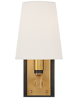 Watson Small Sconce with Linen Shade