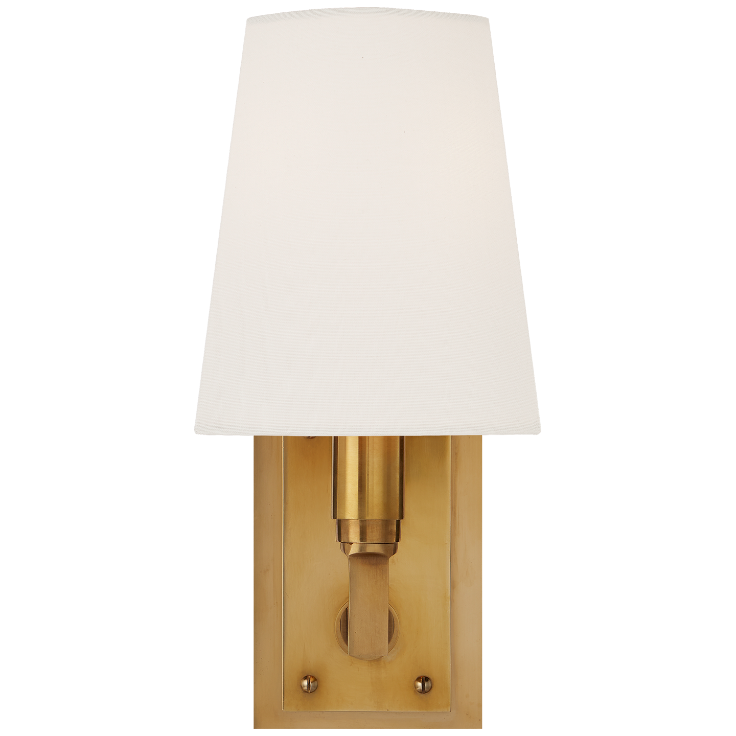 Watson Small Sconce with Linen Shade